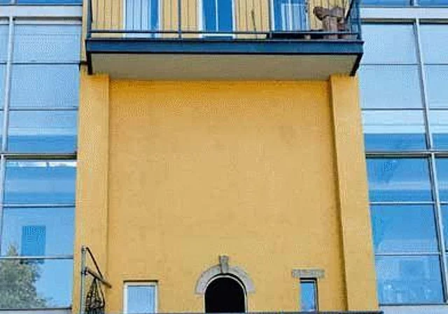 Fensterfront, Nordwestseite