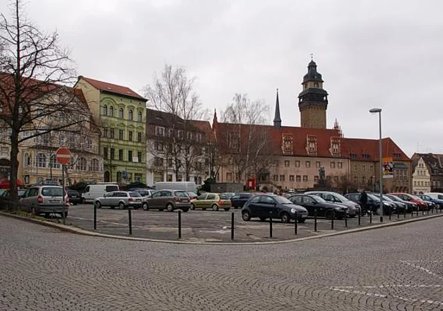 Altmarkt mit Rathaus nach Südwest