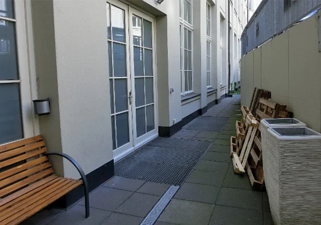 Kupfersaal, Hinterausgang Münzgasse