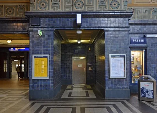 Bahnhof Görlitz, Empfangsgebäude, WC 