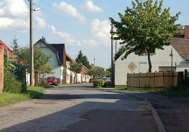 Ortsteil Schartau, Stietzelstraße nach Südost
