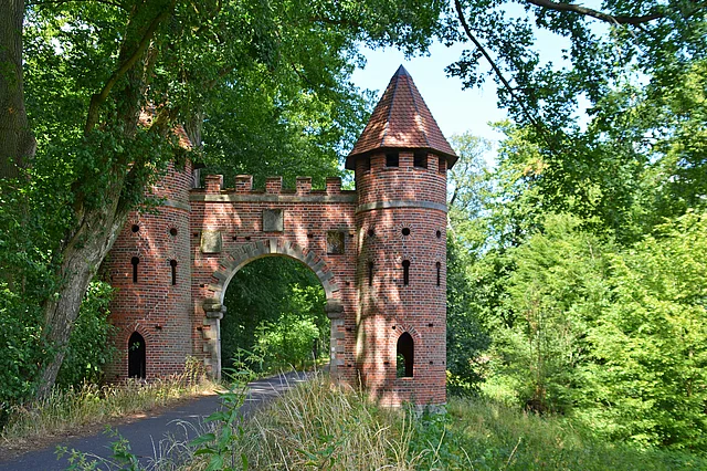 Sieglitzer Berg, Burgtor Sieglitzer Berg, Burgtor