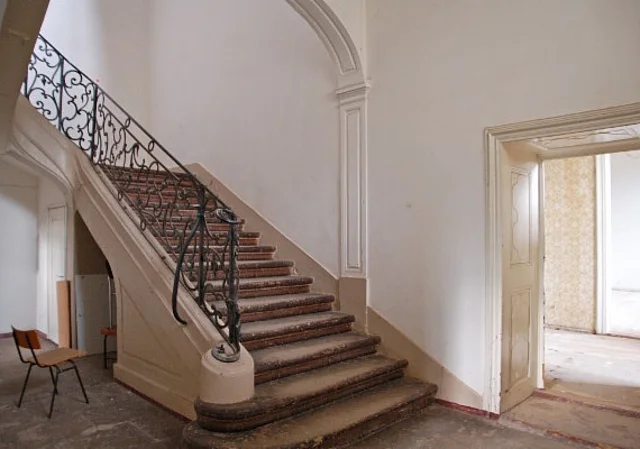 Schloss Dornburg, Nebentreppenhaus Erdgeschoss