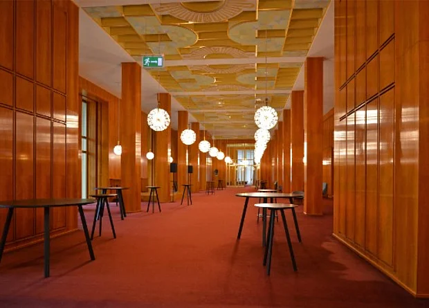 Oper Leipzig, Parkettfoyer 