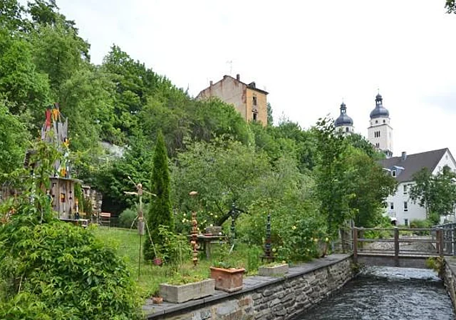 Mühlgraben, Blick zur Johanniskirche