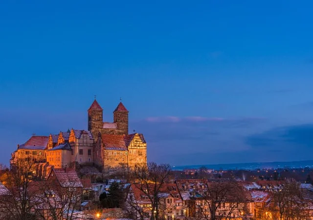 Münzenberg, Blick auf den Stiftsberg