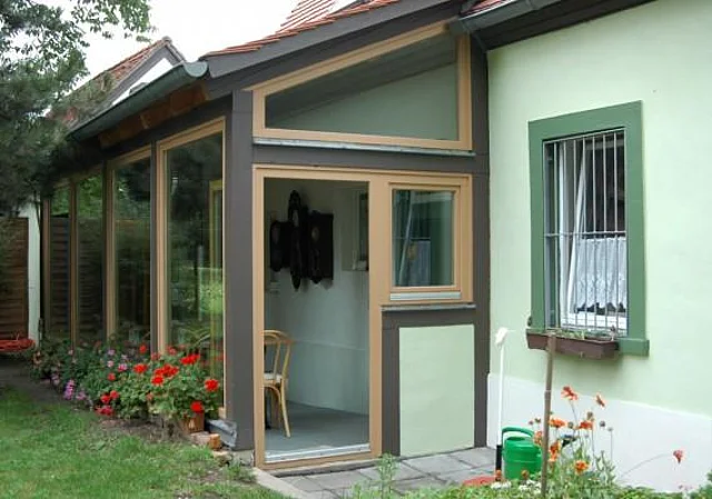Wintergarten am Haupthaus