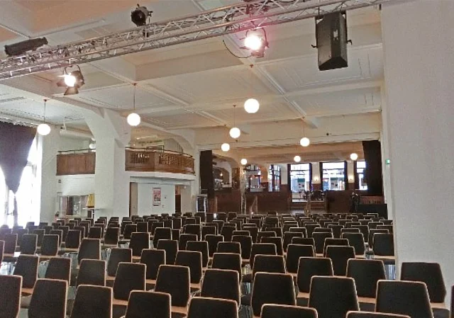Kupfersaal, Zuschauerraum Große Bühne mit Blick auf Empore