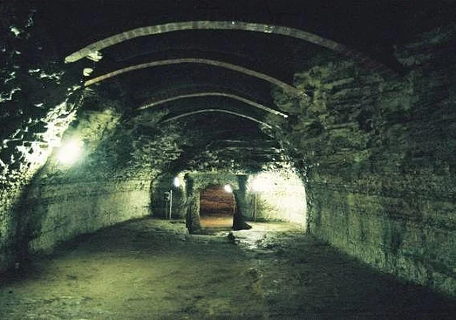 unterirdischer Gang zur Südbastion