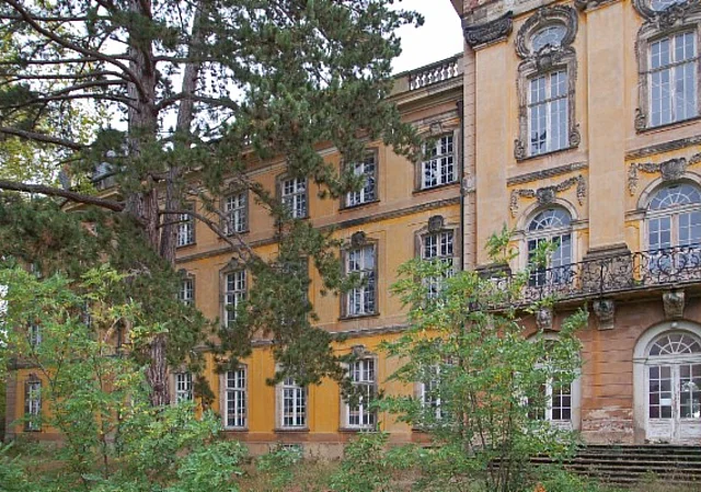 Schloss Dornburg, Parkseite