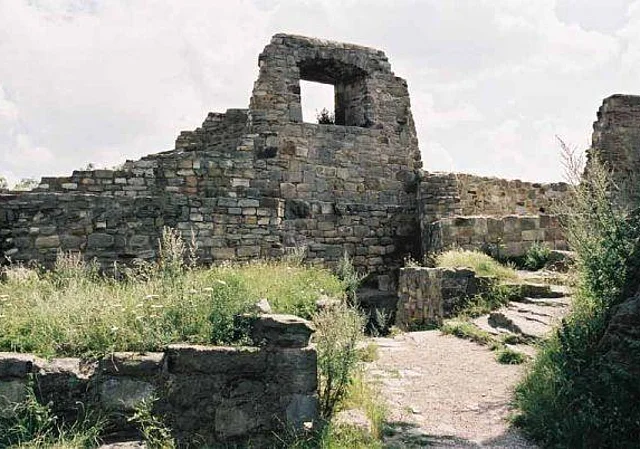 Mühlburg Blick nach Osten