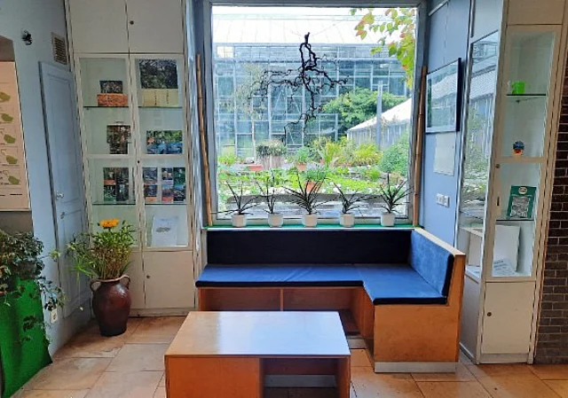 Kassenhäuschen Sitzecke