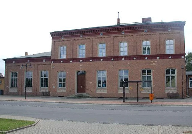 Bahnhof Klostermansfeld, Norden