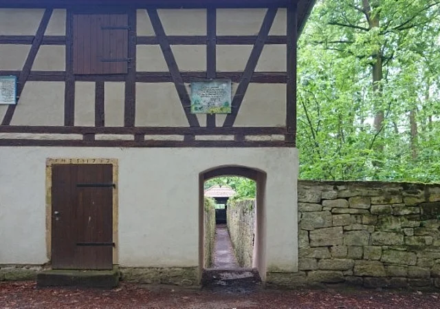 Blasehaus Blick zum Pirschhaus