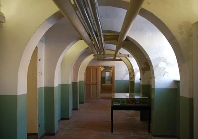 Gang im Kellergeschoss