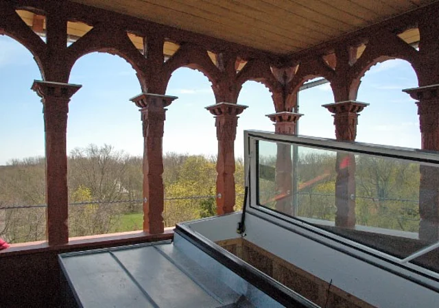 Peißnitzhaus, Ausblick vom Turm