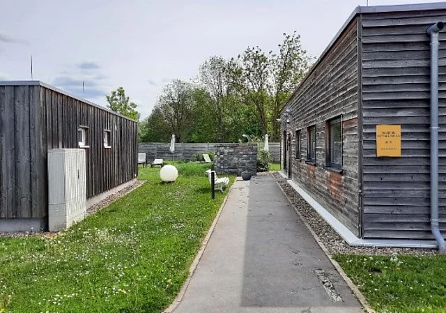 Salzhaus mit Salz Sauna