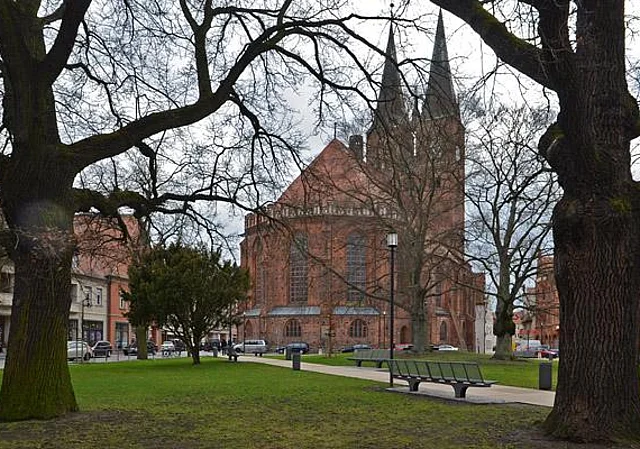 Winckelmannplatz nach Südwest