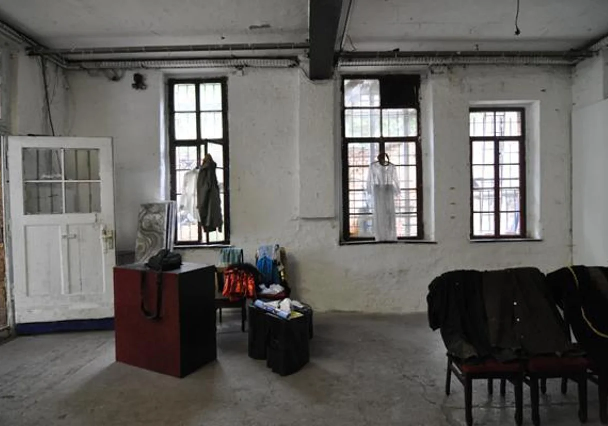 Dreh in der Galerie KUB in Leipzig