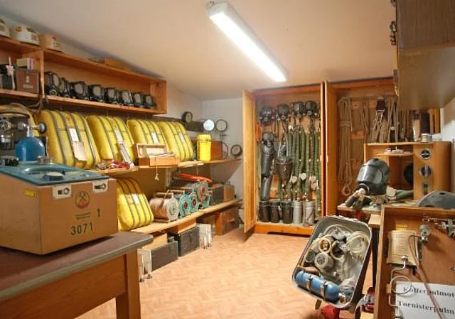 Grube Glasebach, Grubenrettungsstelle