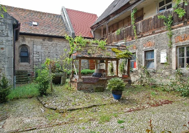 Kloster Zscheiplitz, Klostergarten