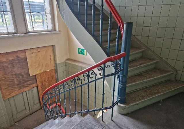 Bahnhofsgebäude Weißenfels, Obergeschoss
