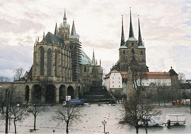 Blick vom Theater zum Dom