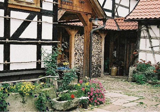 Eingang Haupthaus Ostseite