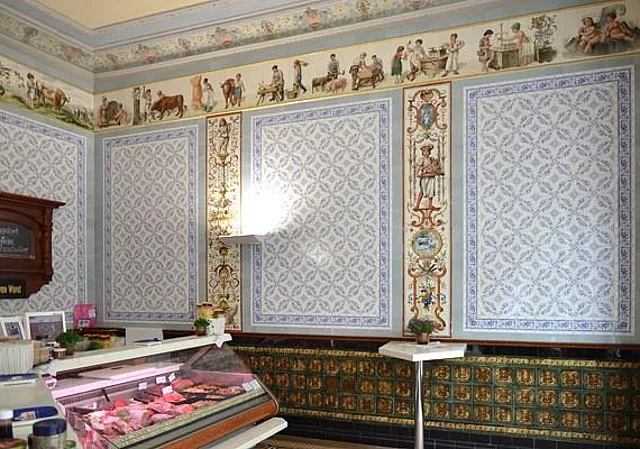 Fleischerei Büchner Görlitz, Ladentheke