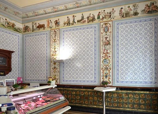 Fleischerei Büchner Görlitz, Ladentheke 