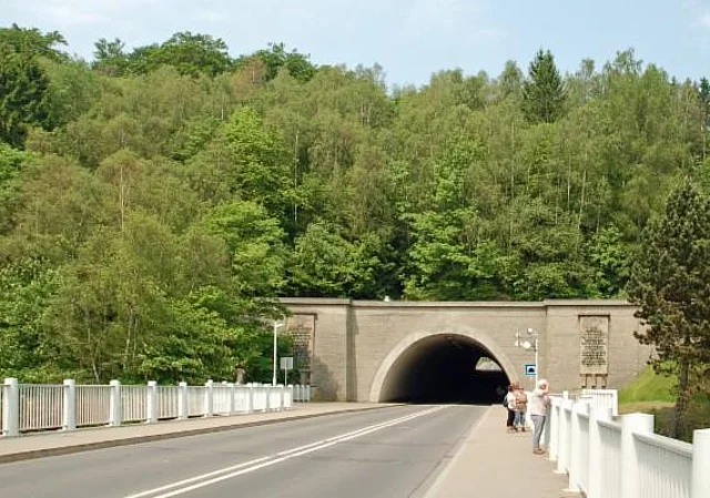 Rappbodetalsperre, Tunnel and der L96