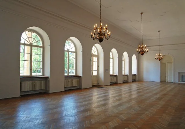 Schlossgartensalon Merseburg, Saal Erdgeschoss