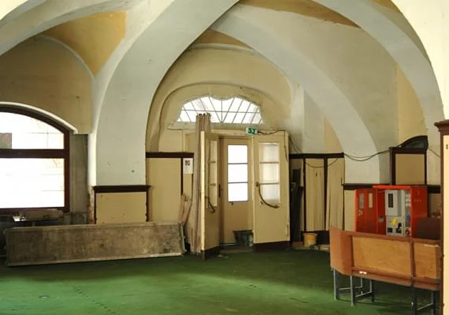 Gasthof Brauner Hirsch Görlitz, Eingang vom Untermarkt