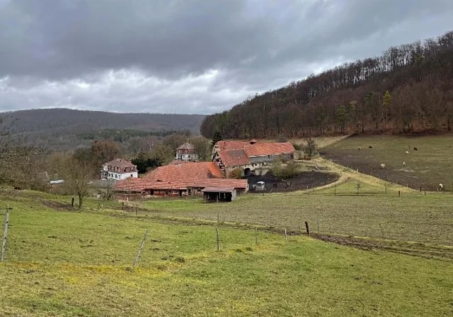 Blick auf Gut Amalienruh Sülzfeld